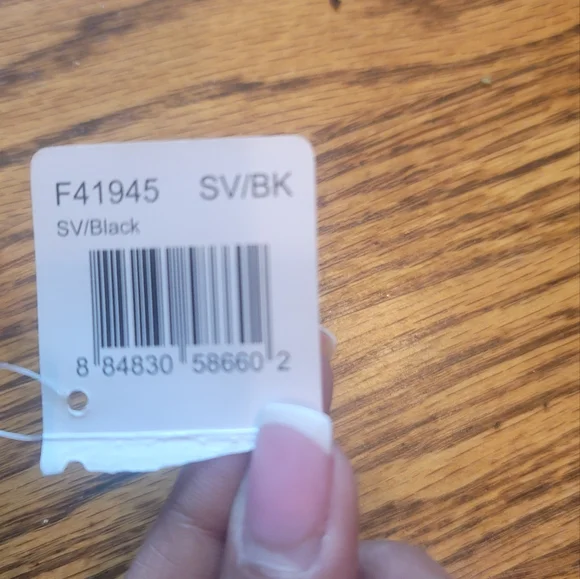 NWT Coach CC Signature Black Silver Gray Pewter Small Wristlet Bag Clutch Purse - Picture 5 of 8